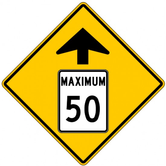 WB-9 Maximum Speed Ahead - TS Signs Printing & Promo